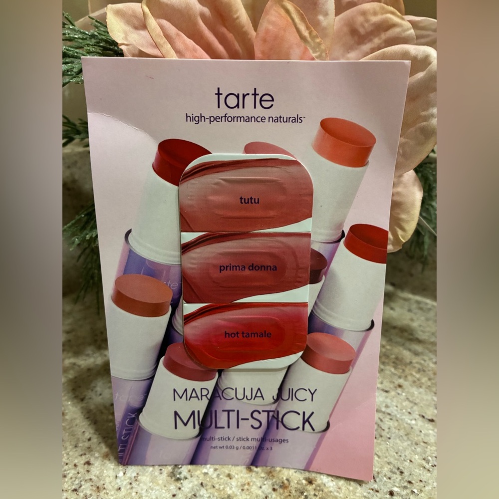 ✨NEW!! Tarte Maracuja Juicy Multi-Stick Trio - Tutu, Prima Donna, Hot Tamale💋💄